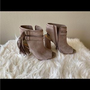 Open Toe Booties